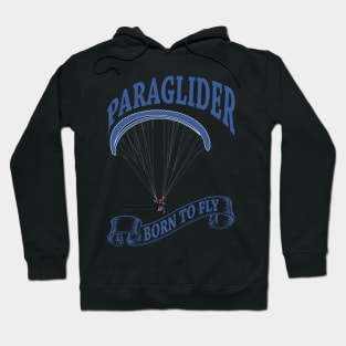 Aesthetic Paragliding Design Hoodie